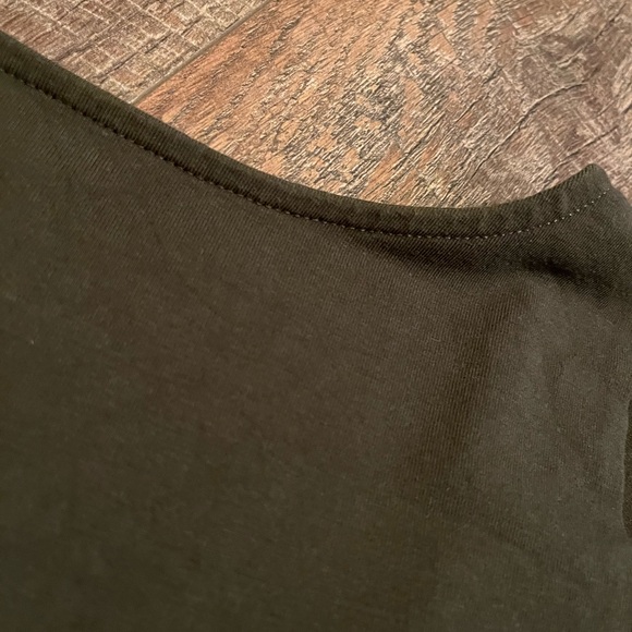 Madewell olive LOW BACK top - Picture 2 of 4